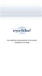 Mobile Screenshot of eyelike-kontaktlinsen.de