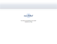 Tablet Screenshot of eyelike-kontaktlinsen.de